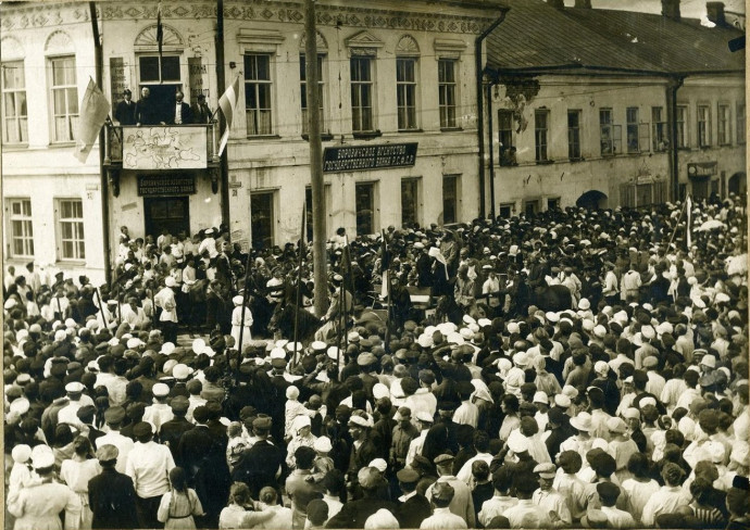 1924. Карнавал в г. Боровичи